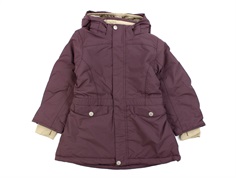 Mini A Ture huckleberry plum winter jacket Velajanna